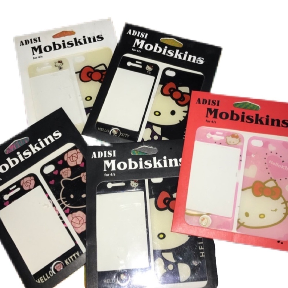 HELLO KITTY COLLECTIBLE MOBISKINS SCRAP BOOK CRAFT JOURNALING PHOTO